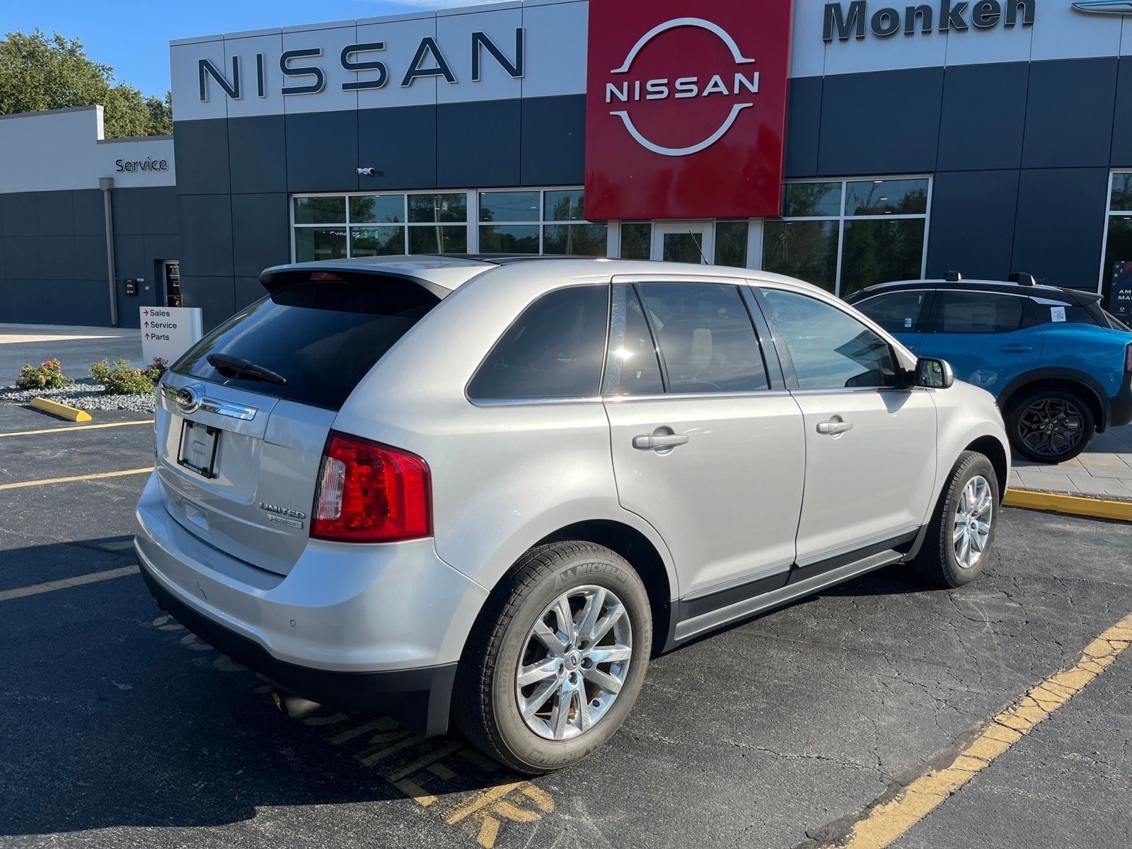 Used 2013 Ford Edge Limited with VIN 2FMDK3K95DBC29136 for sale in Centralia, IL