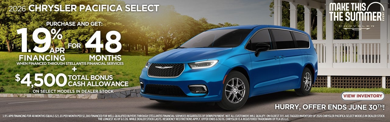 2026 Chrysler Pacifica Select