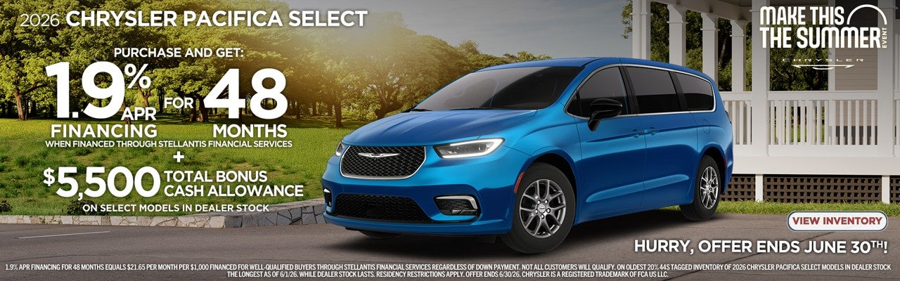2026 Chrysler Pacifica Select