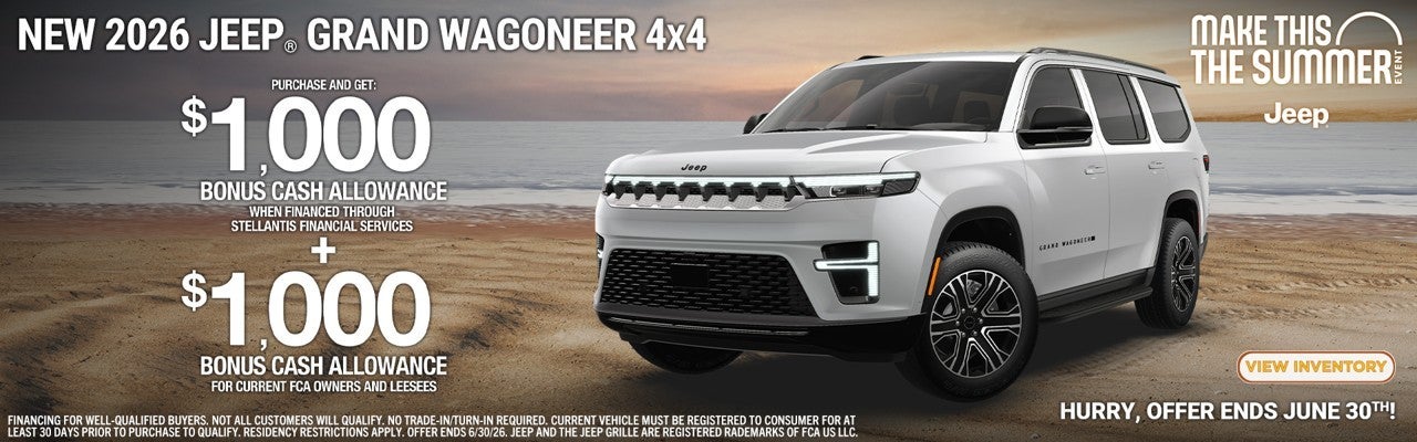 2026 jeep Grand Wagoneer 4X4